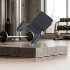 Ganchos de agarre resistentes para levantamiento de pesas
